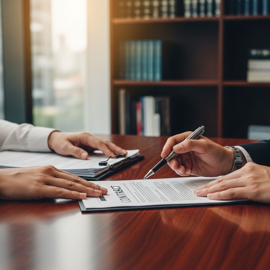 Learn how contract law works, when to seek legal help, and how to choose the best contract attorney for your situation.