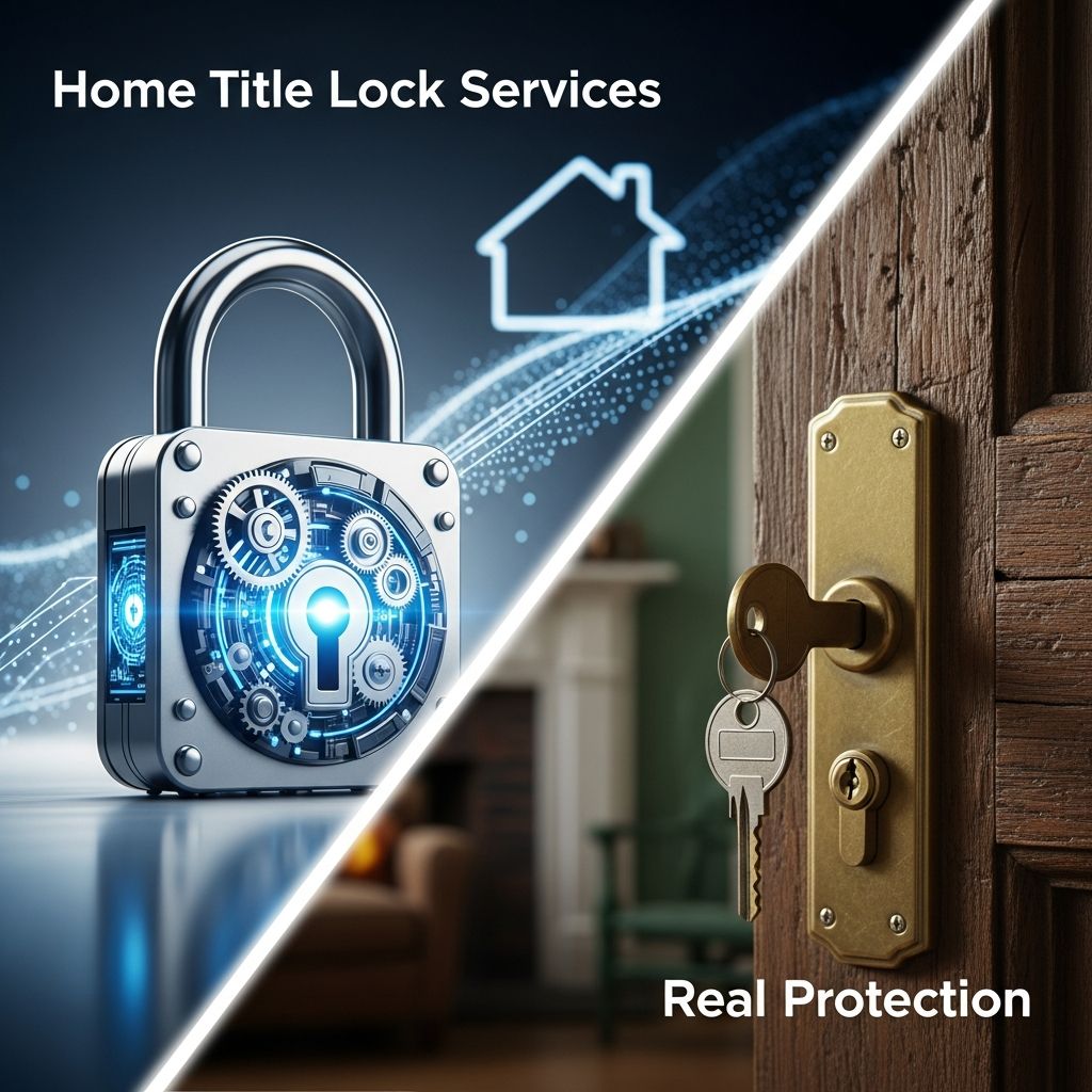 Understand what home title lock services really do, how title fraud works, and smarter, low-cost ways to protect your home.