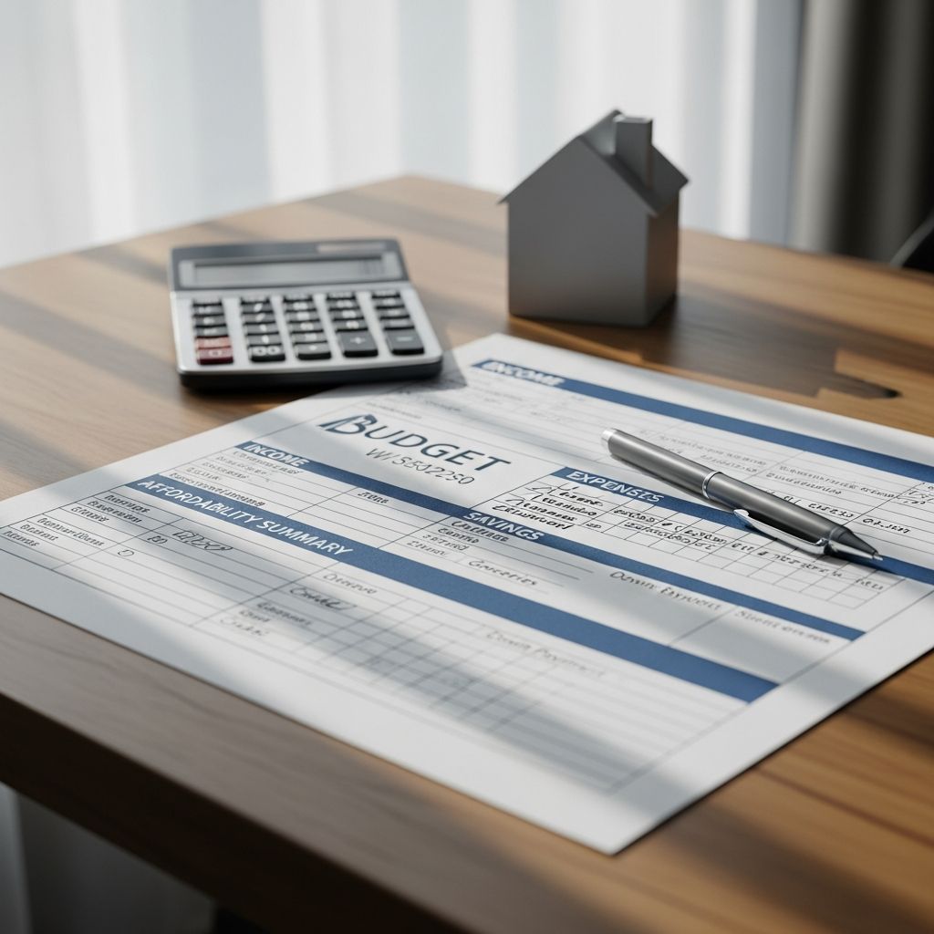 Learn how to turn your income, expenses, and savings goals into a clear, realistic homebuying budget before you start shopping.