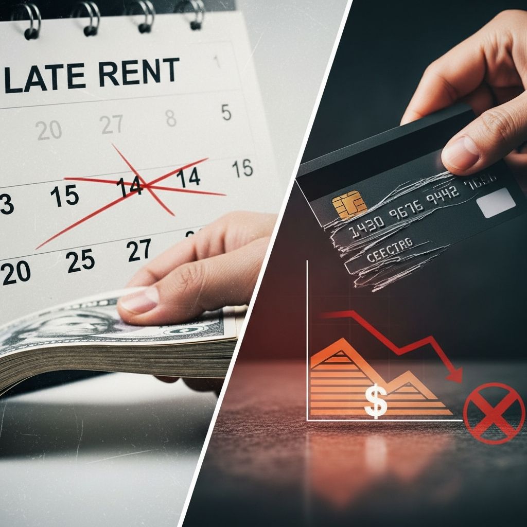 Understand when late rent shows up on credit reports, how it can hurt your score, and what steps you can take to limit the damage.