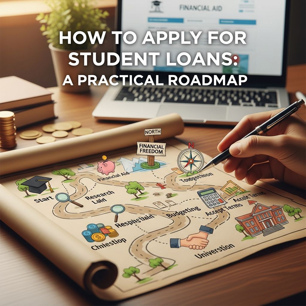 A step-by-step guide to applying for federal and private student loans with confidence and clarity.