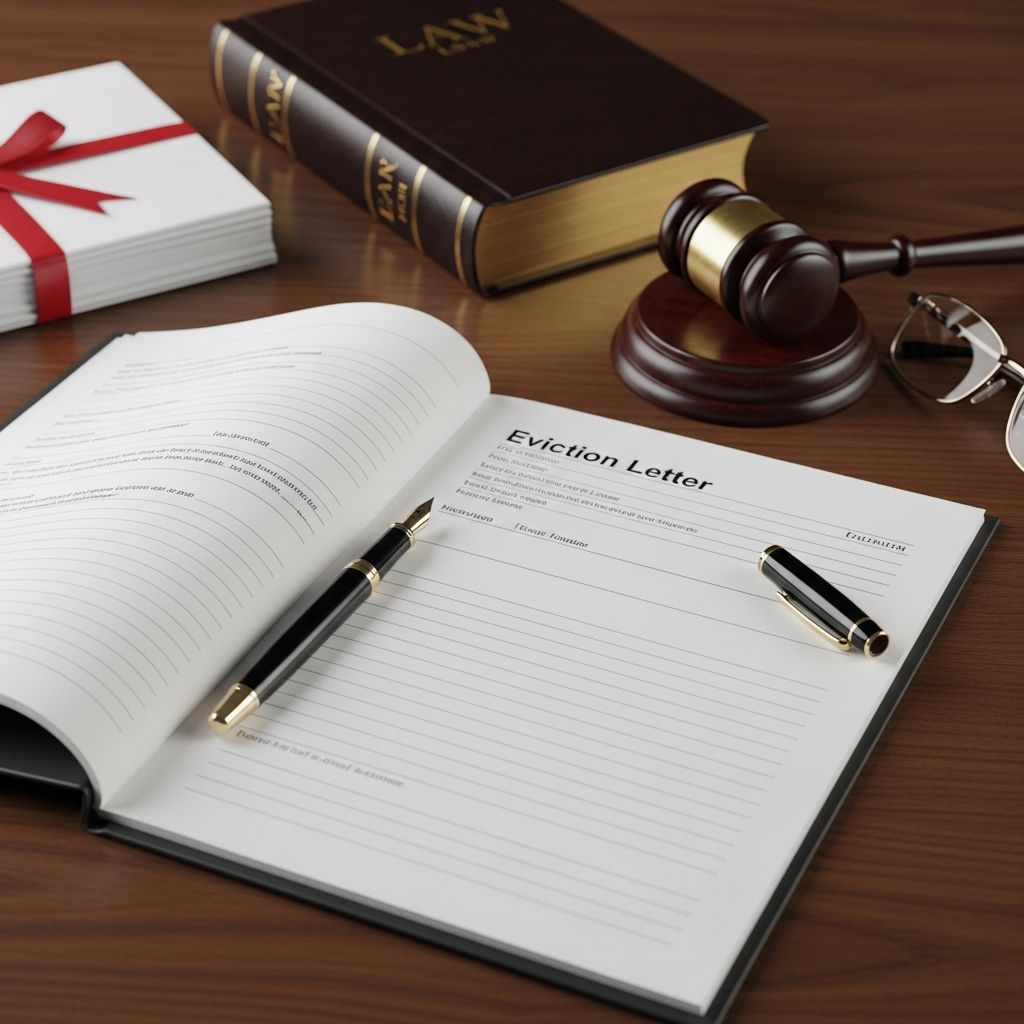 Learn how to prepare a clear, lawful eviction letter that protects your rights and avoids costly mistakes in the rental process.