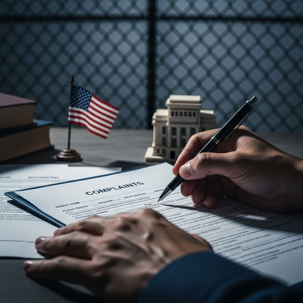 Learn the step-by-step process to complain about local, state, and federal prisons and seek help for unsafe or unlawful conditions.