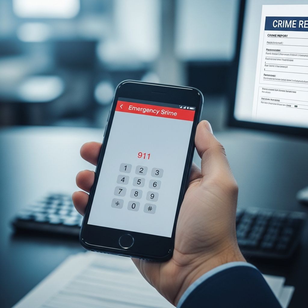 Understand when, where, and how to report crimes safely and effectively to the proper authorities.