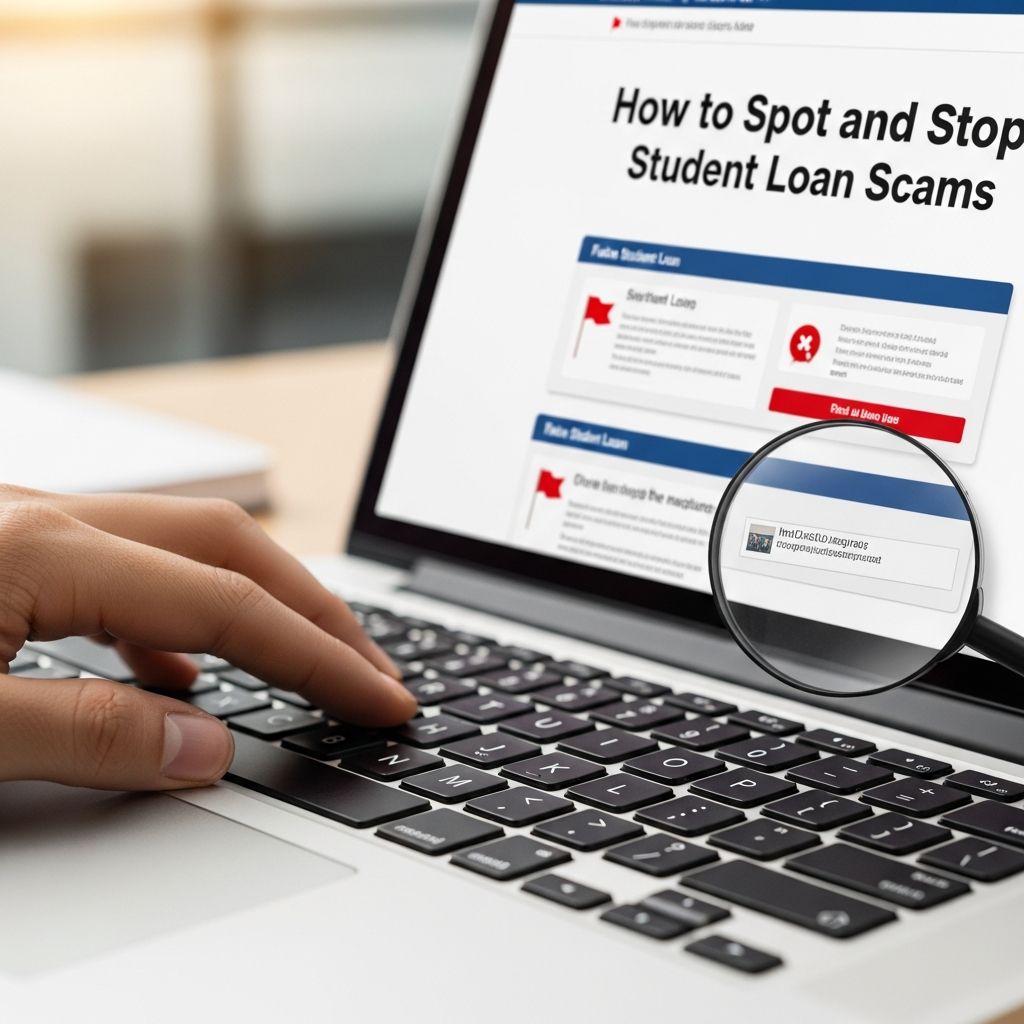 Protect your money and personal data from fake student loan relief offers with these essential warning signs.