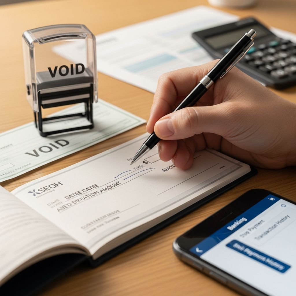 Learn when and how to stop payment on a check, what it costs, and how to protect your rights and your bank account.