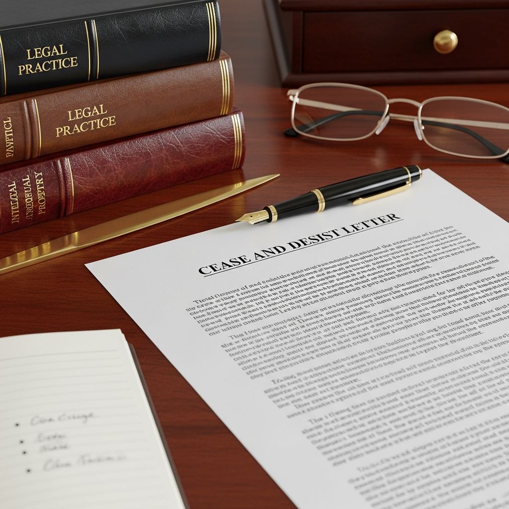 Learn how to draft a clear, professional cease and desist letter that protects your rights and helps resolve disputes before they escalate.