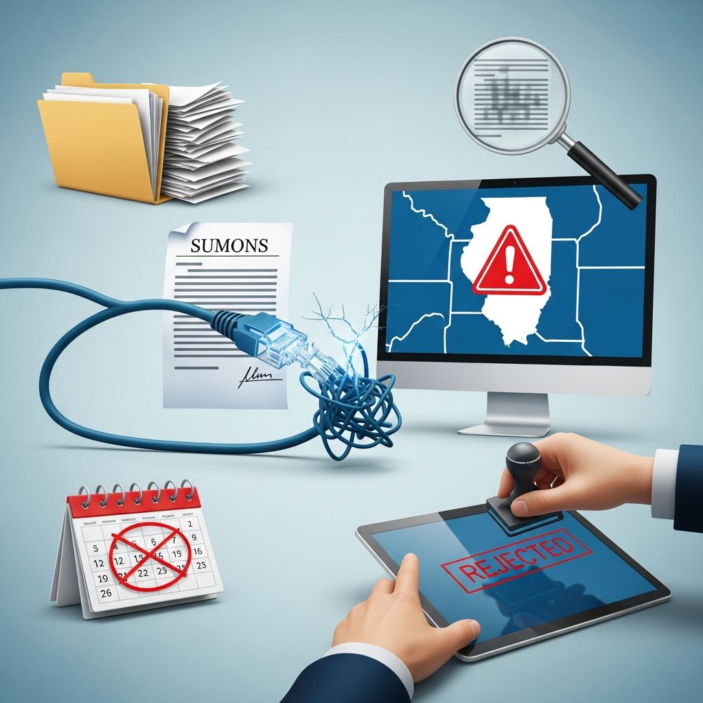 Master Illinois e-filing: Understanding document rejection issues and submission requirements.