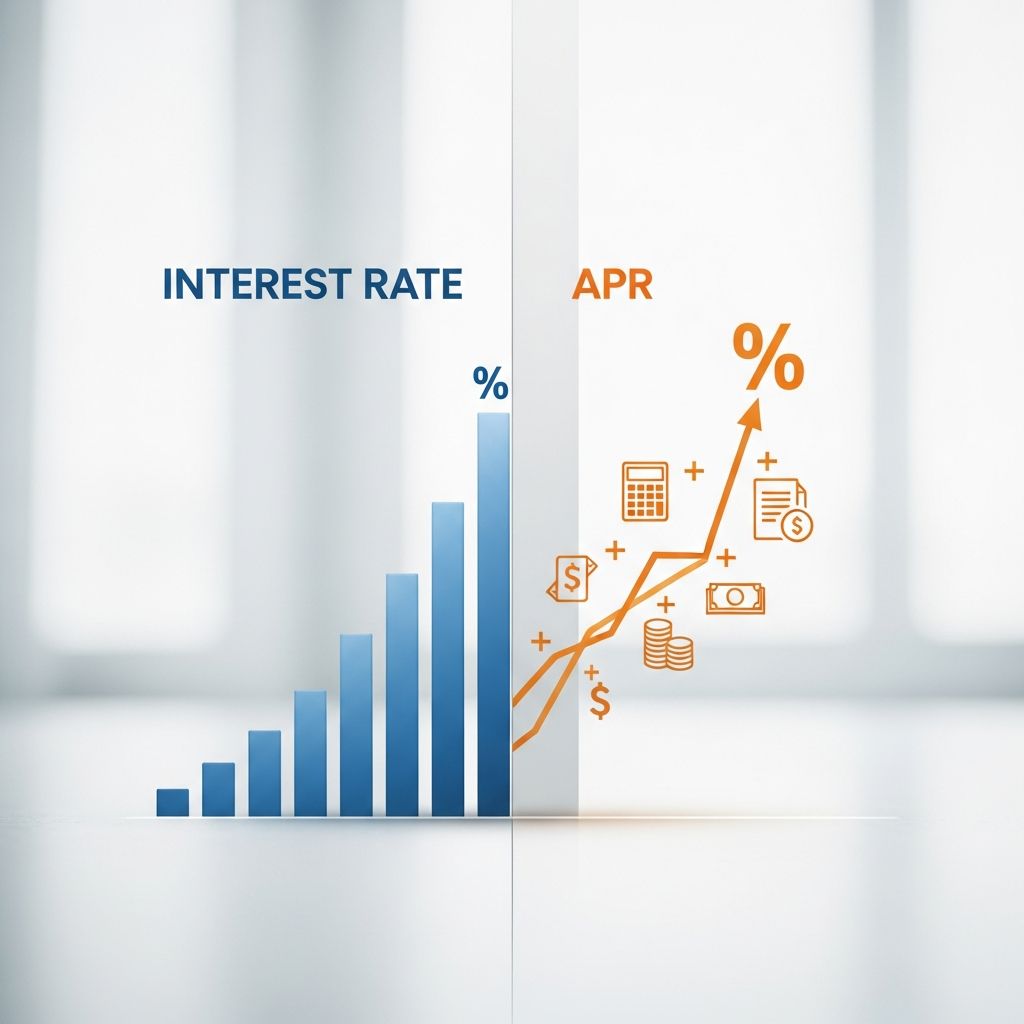 Understand the real cost of borrowing by learning how interest rates and APR differ.