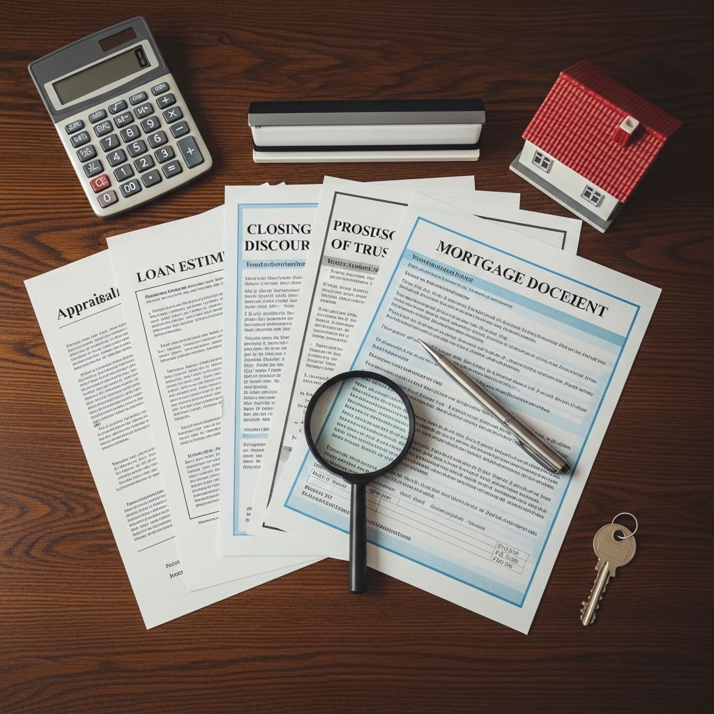 Understand every major mortgage document you should receive and review before closing so you can sign with confidence.