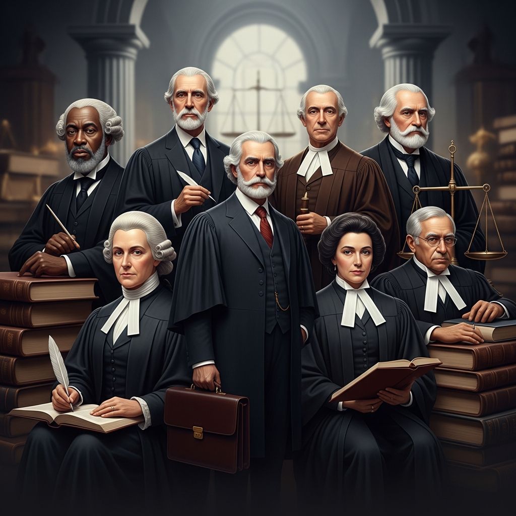 Discover seven groundbreaking lawyers whose advocacy, courage, and ideas permanently transformed civil rights, democracy, and international law.