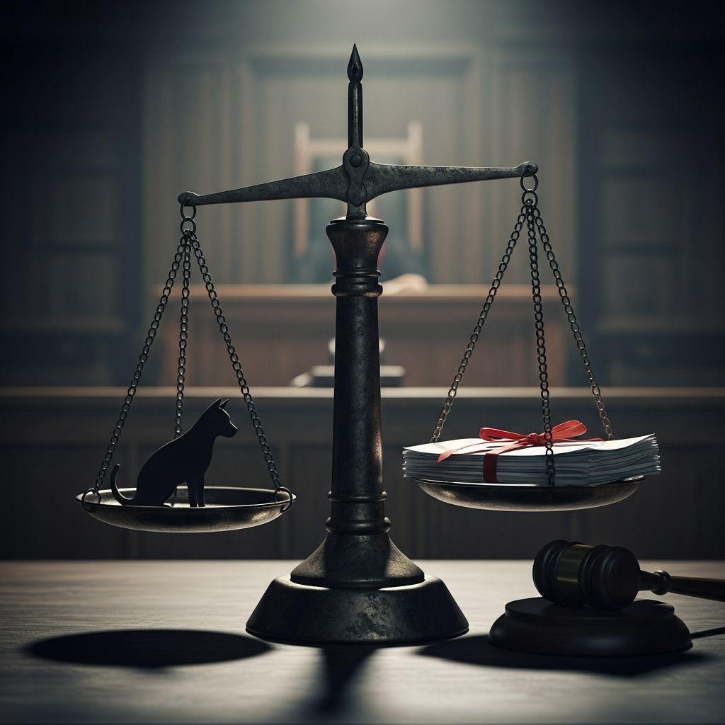 Understand how U.S. law treats pet theft, from basic larceny charges to enhanced penalties for service and companion animals.