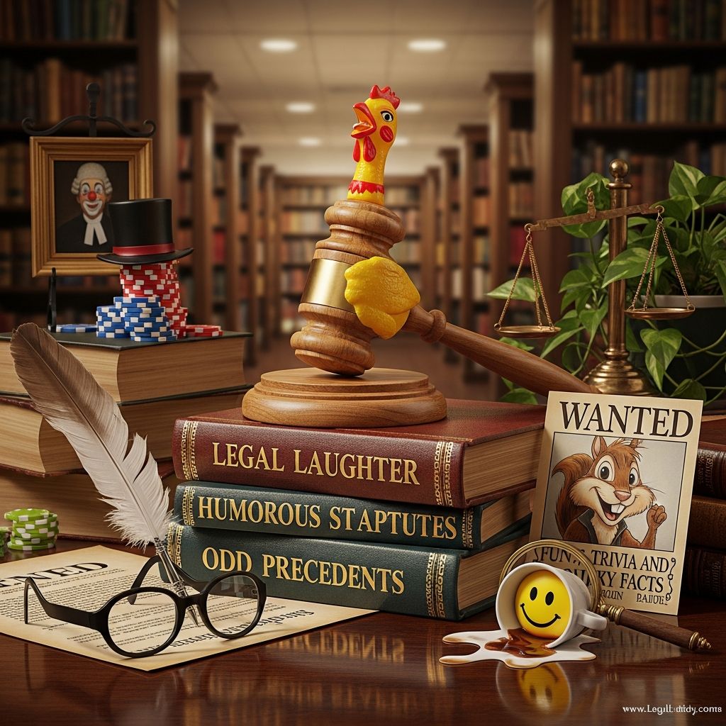 Discover the playful side of the legal world with humor, trivia, and surprising stories that show lawyers really do have a sense of fun.