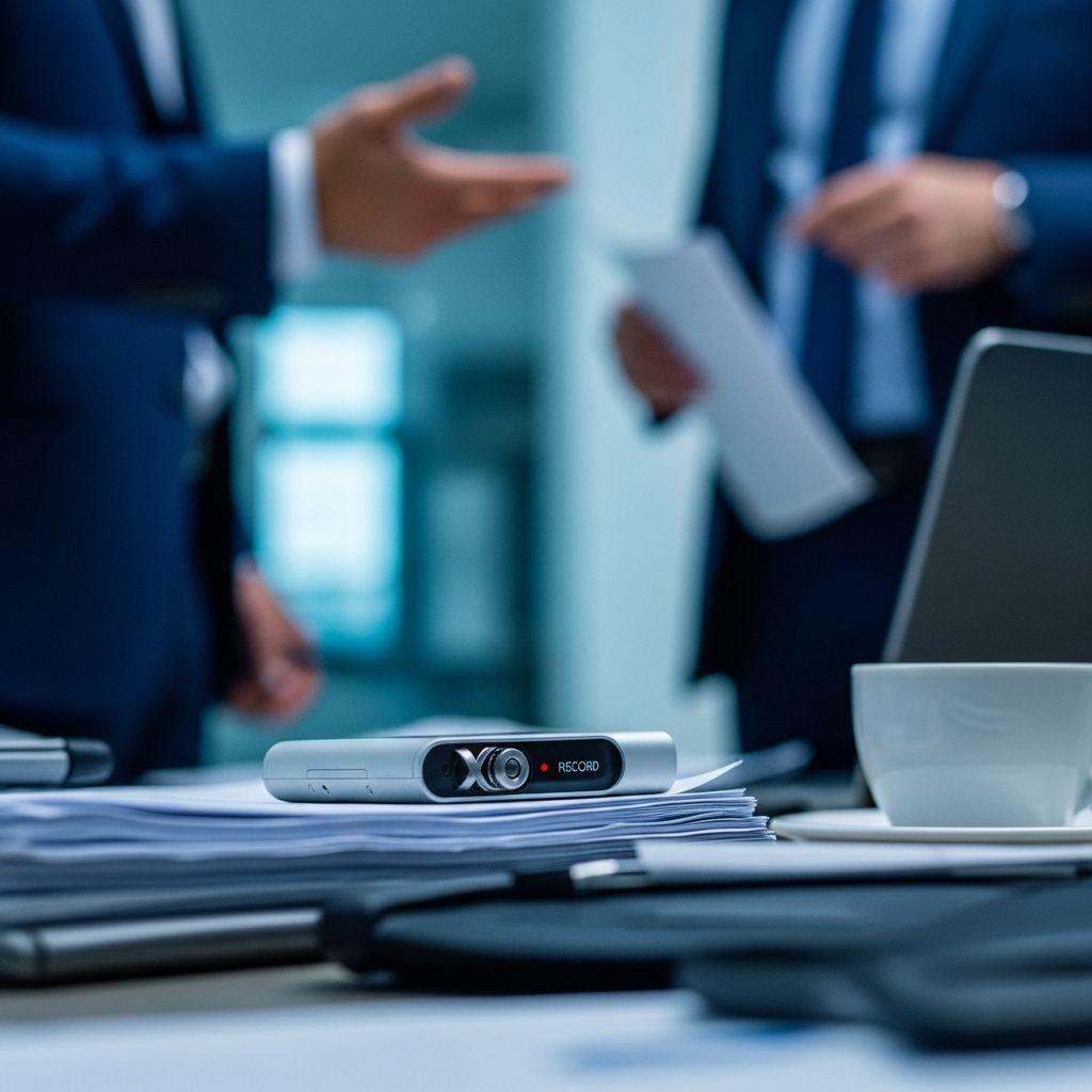 Understand when workplace recordings are legal, when they violate privacy, and how consent and labor laws shape your rights.