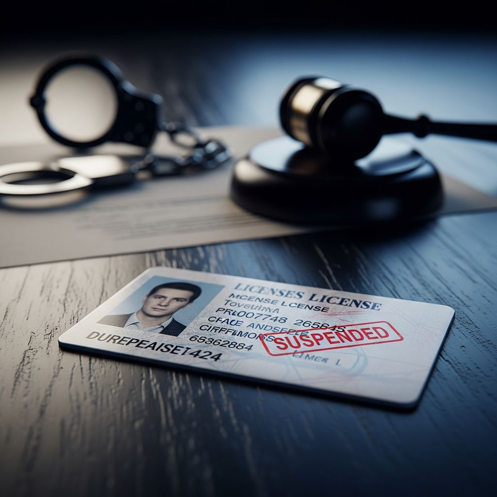 Learn how criminal charges trigger driver's license suspension and what legal consequences follow.