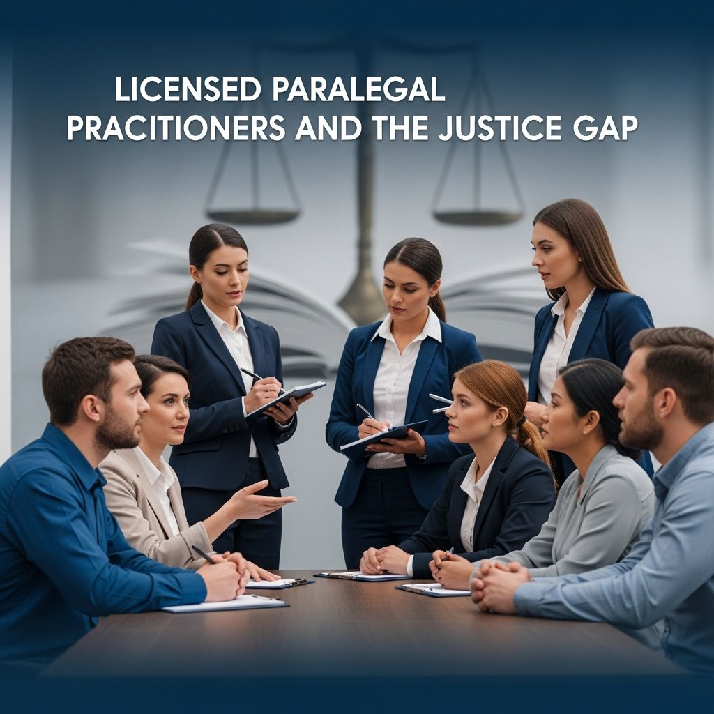 How Utah’s licensed paralegal practitioners expand affordable legal help and reshape access to civil justice.