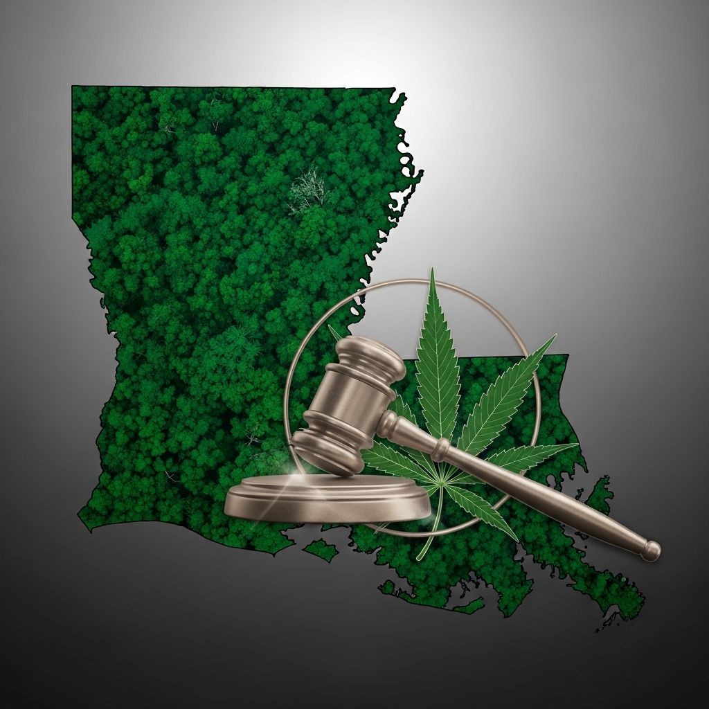 Comprehensive guide to Louisiana's cannabis statutes, penalties, and legal consequences for violations.
