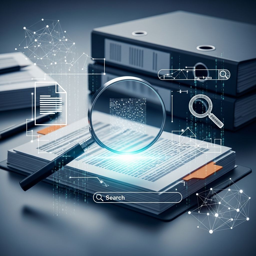 Transform static PDF documents into fully searchable files using proven OCR methods and tools.