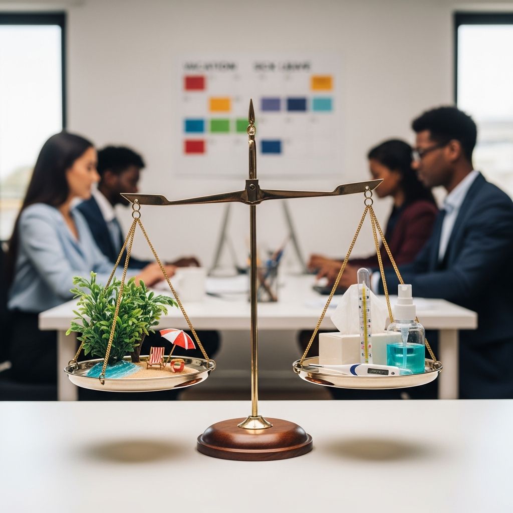 Managing Vacation and Sick Leave in a Small Business Learn how small businesses can design compliant, competitive vacation and sick leave policies that attract and retain employees.