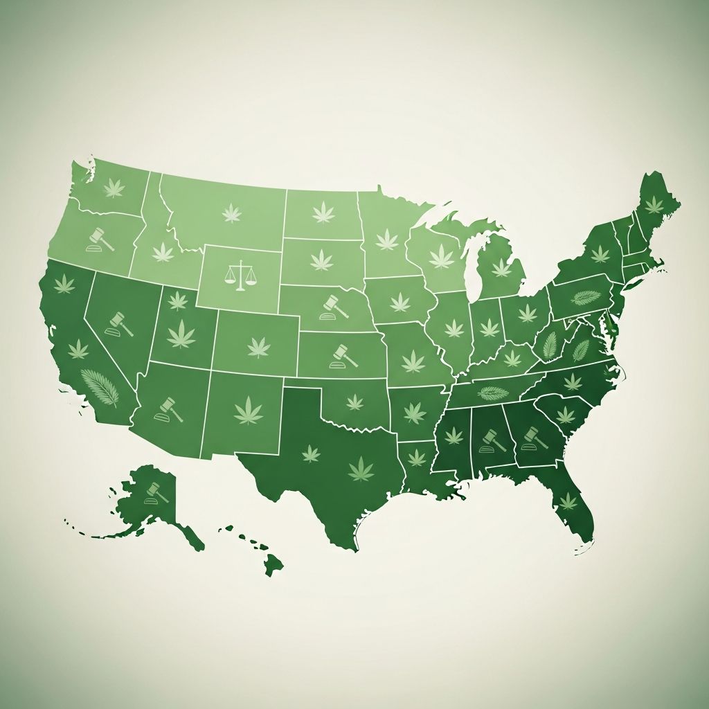 A comprehensive look at how marijuana possession is treated in each U.S. state and territory.