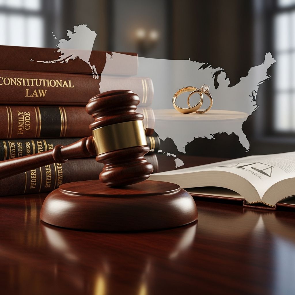Understand marriage laws, licensing requirements, and legal obligations across all U.S. states.