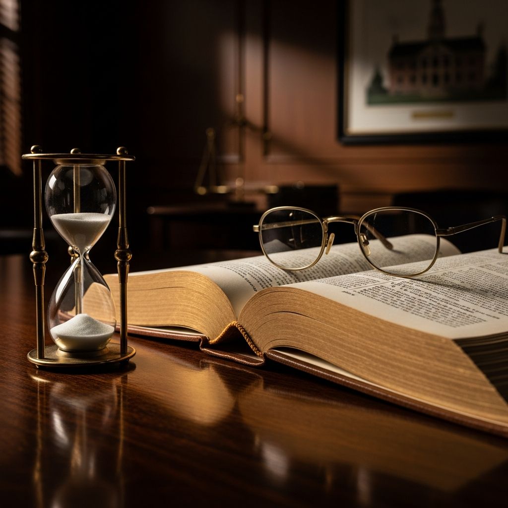 Understand key Massachusetts civil filing deadlines for injuries, contracts, property disputes, and more before your claim is time-barred.