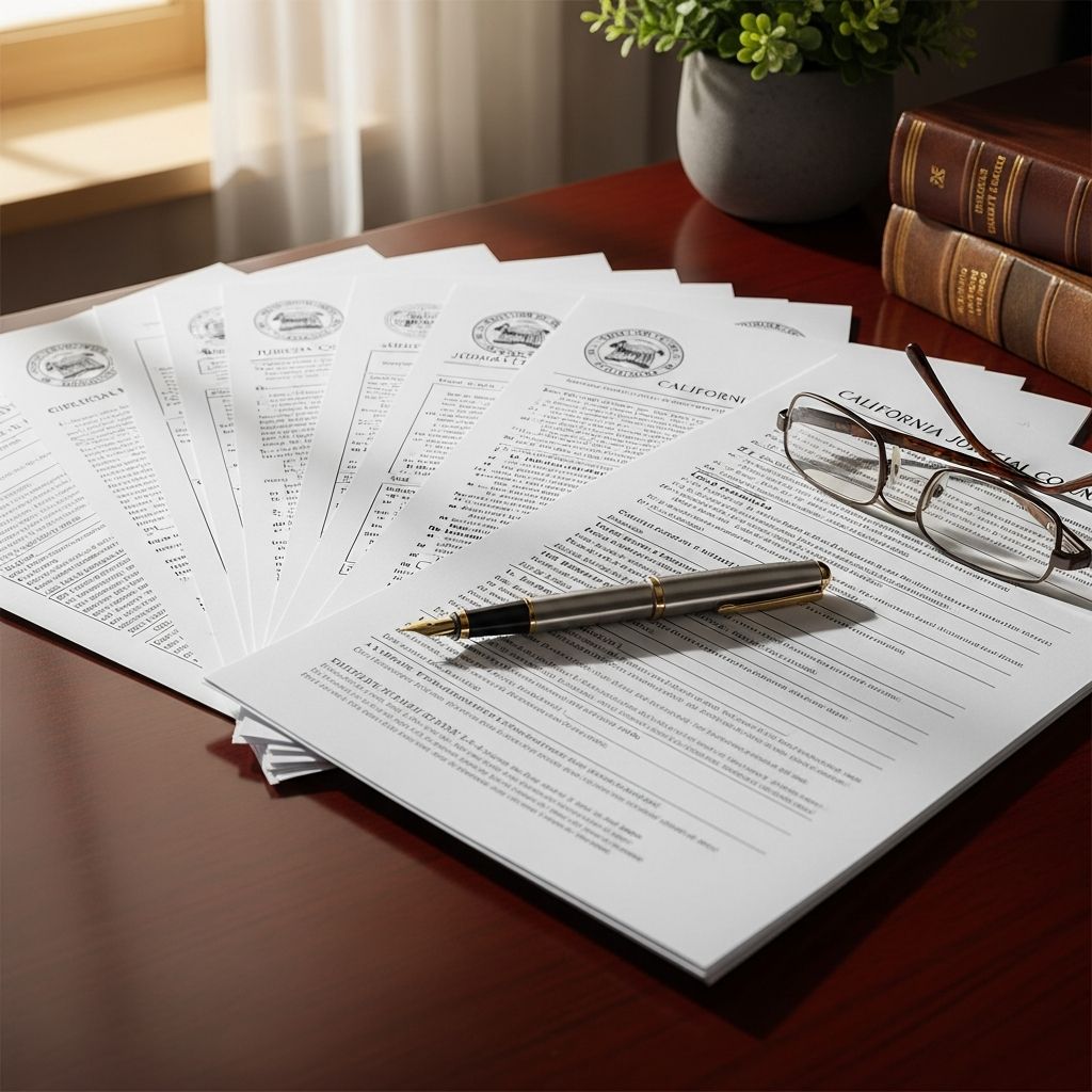 Practical guidance to find, complete, and file California Judicial Council forms correctly, efficiently, and with fewer court rejections.