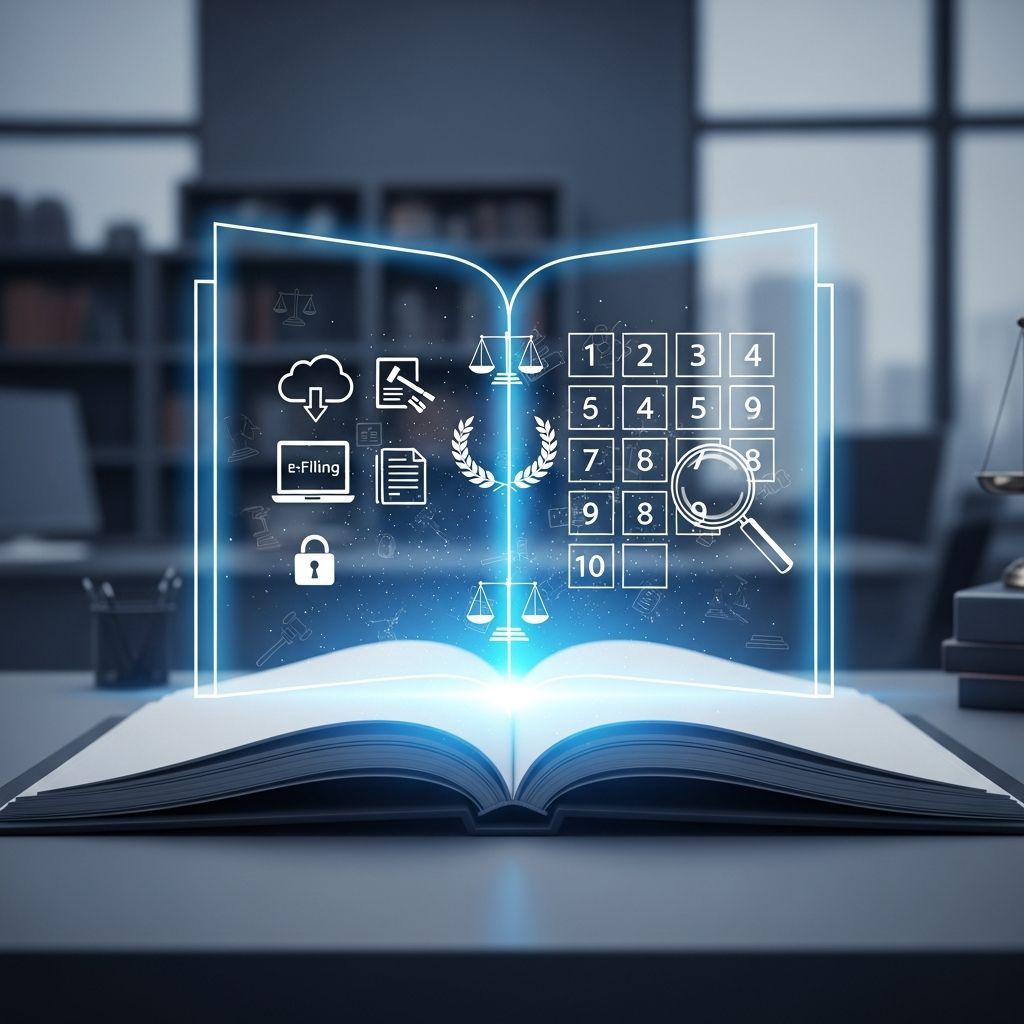 Mastering E-Filing and Pagination for Legal Compliance Ensure your court submissions meet all formatting and filing rules with expert guidance on e-filing and pagination.