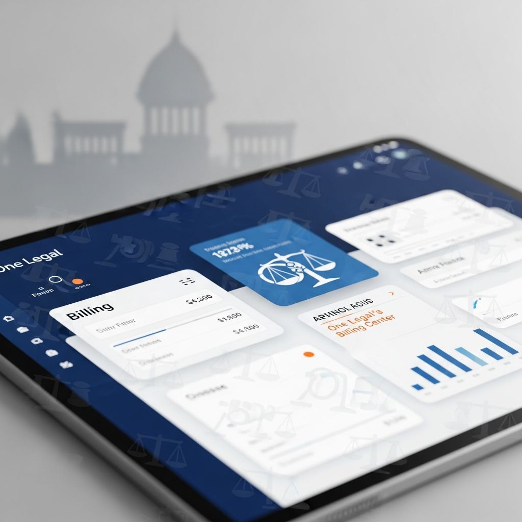 Learn how to streamline invoices, track payments, and manage law firm finances efficiently using One Legal’s Billing Center tools.