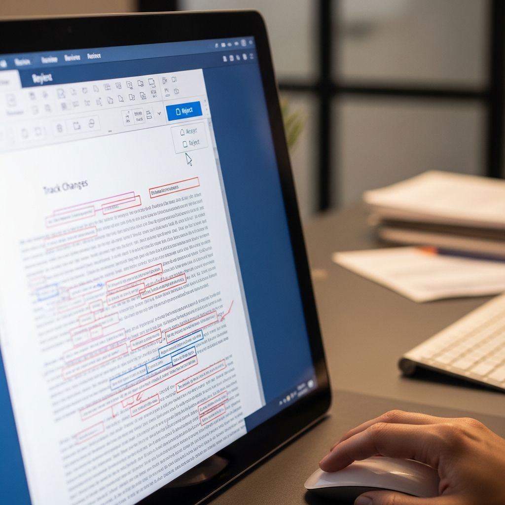 Practical strategies, etiquette, and settings to make Microsoft Word’s Track Changes a calm, efficient part of your editing workflow.