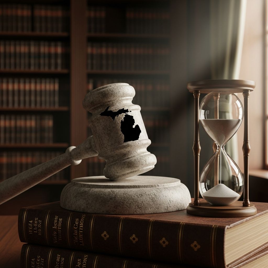 Learn how Michigan criminal statutes of limitations set strict filing deadlines, exceptions, and special rules for serious and older offenses.