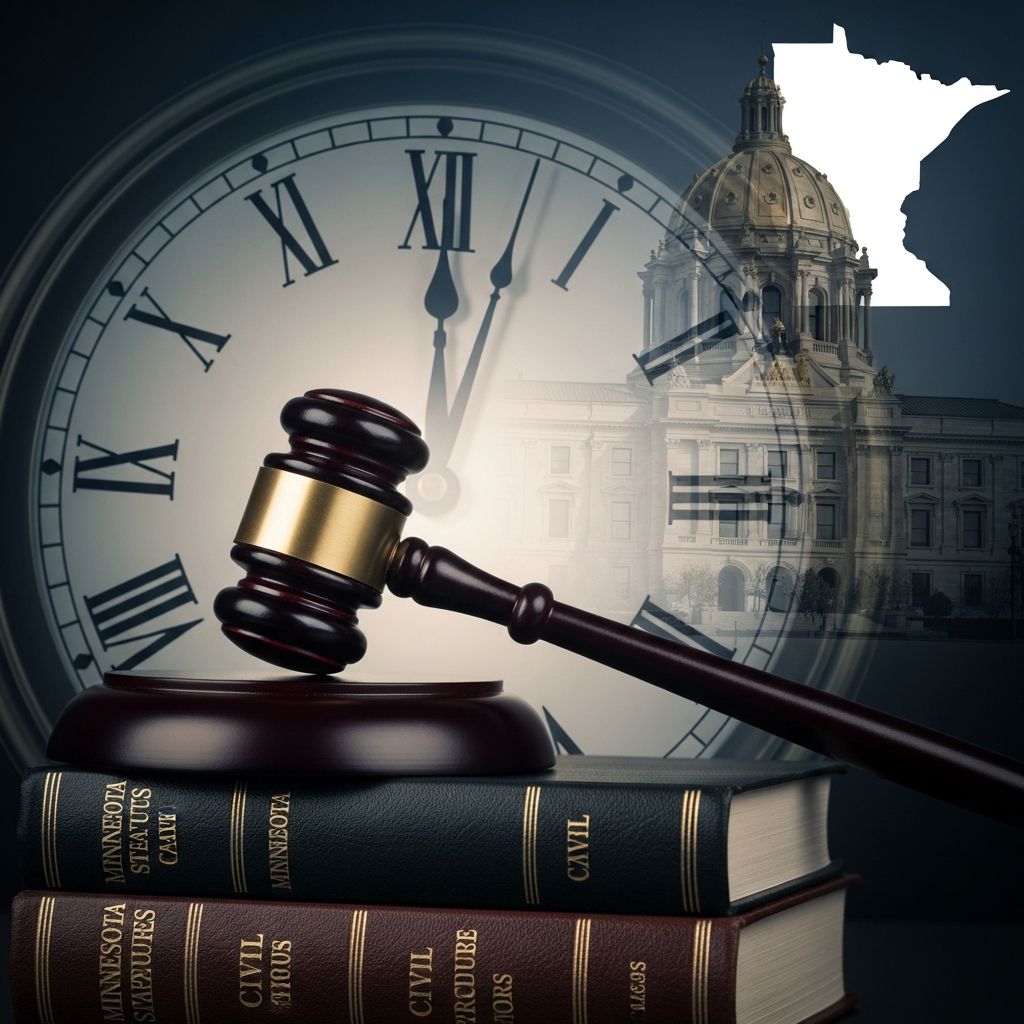 Understand Minnesota’s civil lawsuit deadlines, key exceptions, and practical steps to protect your rights before time runs out.