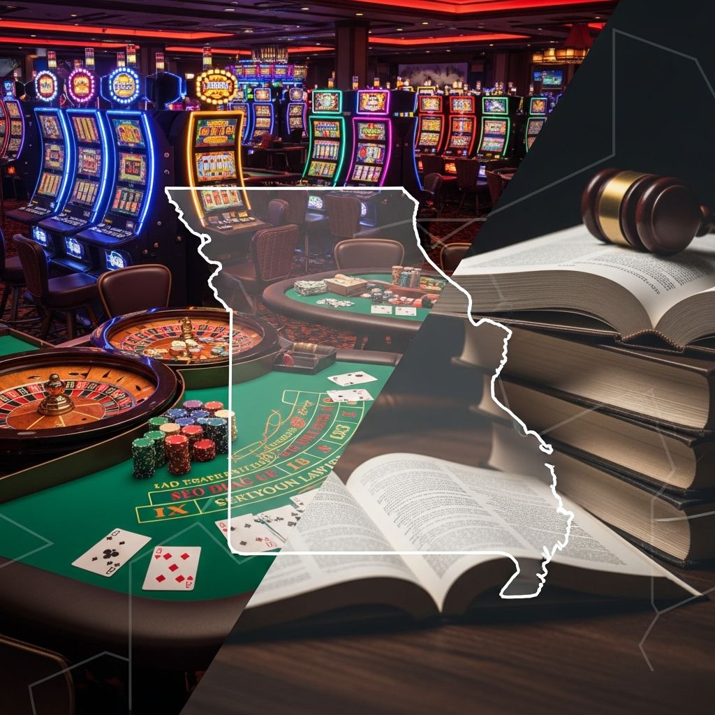 A clear, practical overview of Missouri’s gambling, casino, sports betting, and lottery rules for players and businesses.