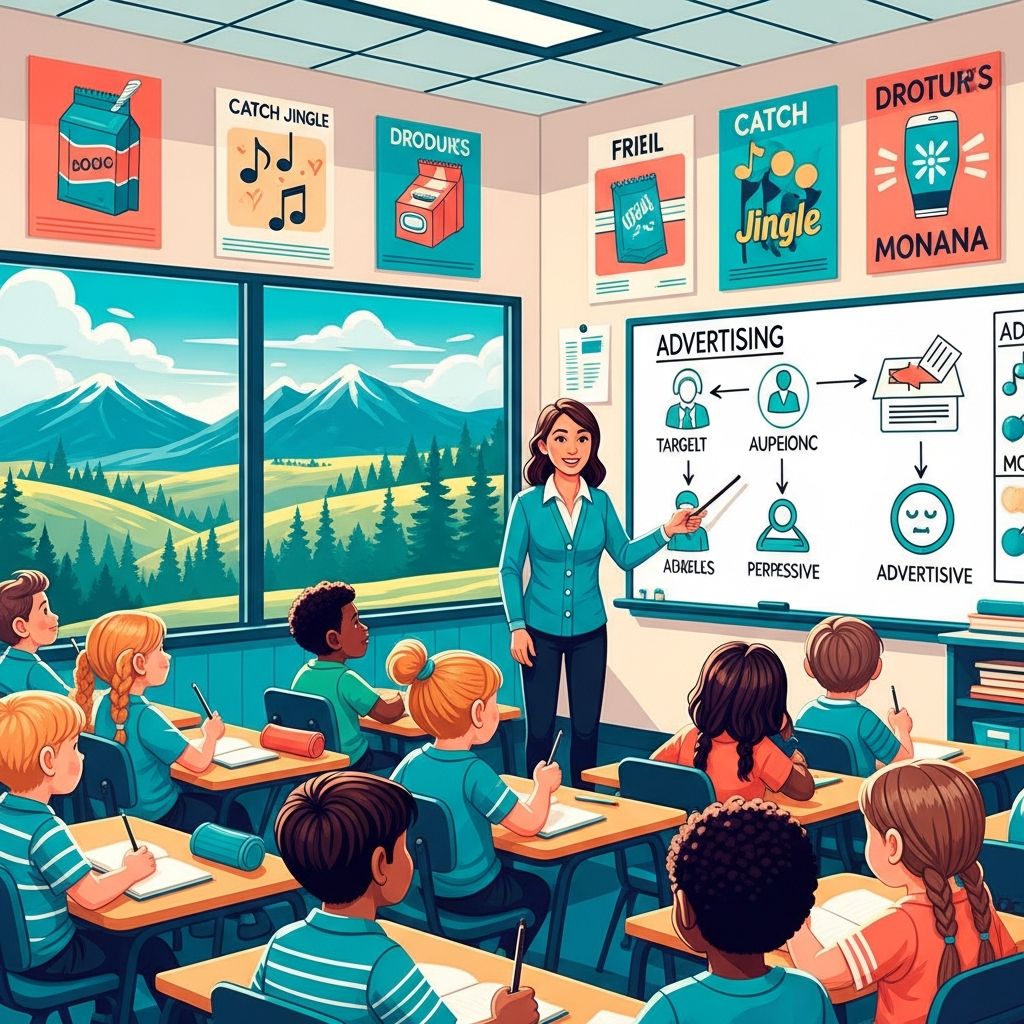 Help Montana students decode, question, and evaluate advertising while meeting key state learning standards across subjects.