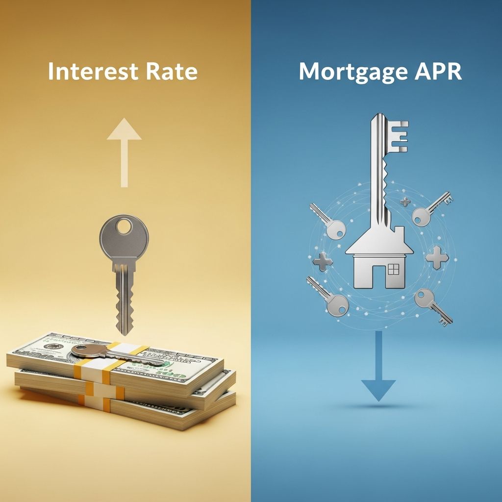 Mortgage APR vs. Interest Rate: What Homebuyers Must Know Understand how mortgage interest rates and APRs differ so you can compare loans accurately and avoid costly borrowing mistakes.