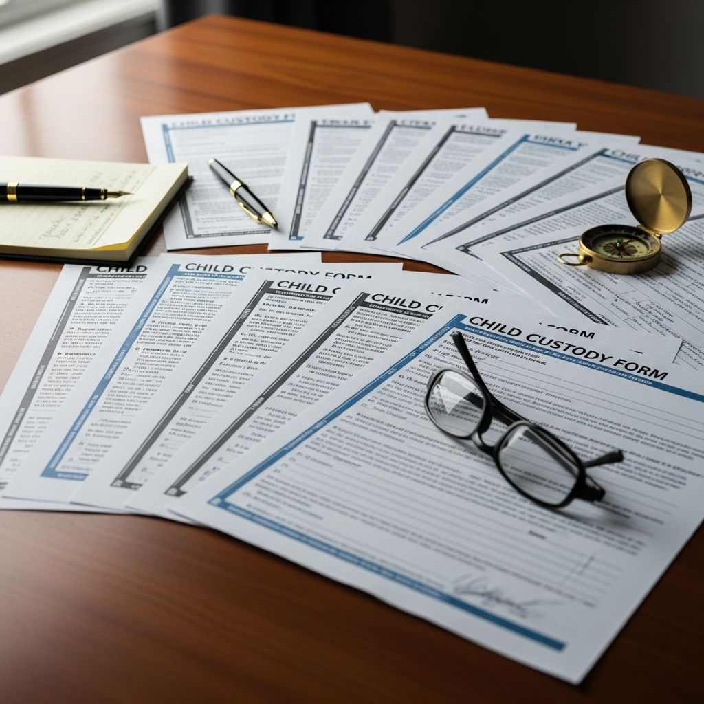 A practical guide to understanding and completing child custody forms across U.S. states.