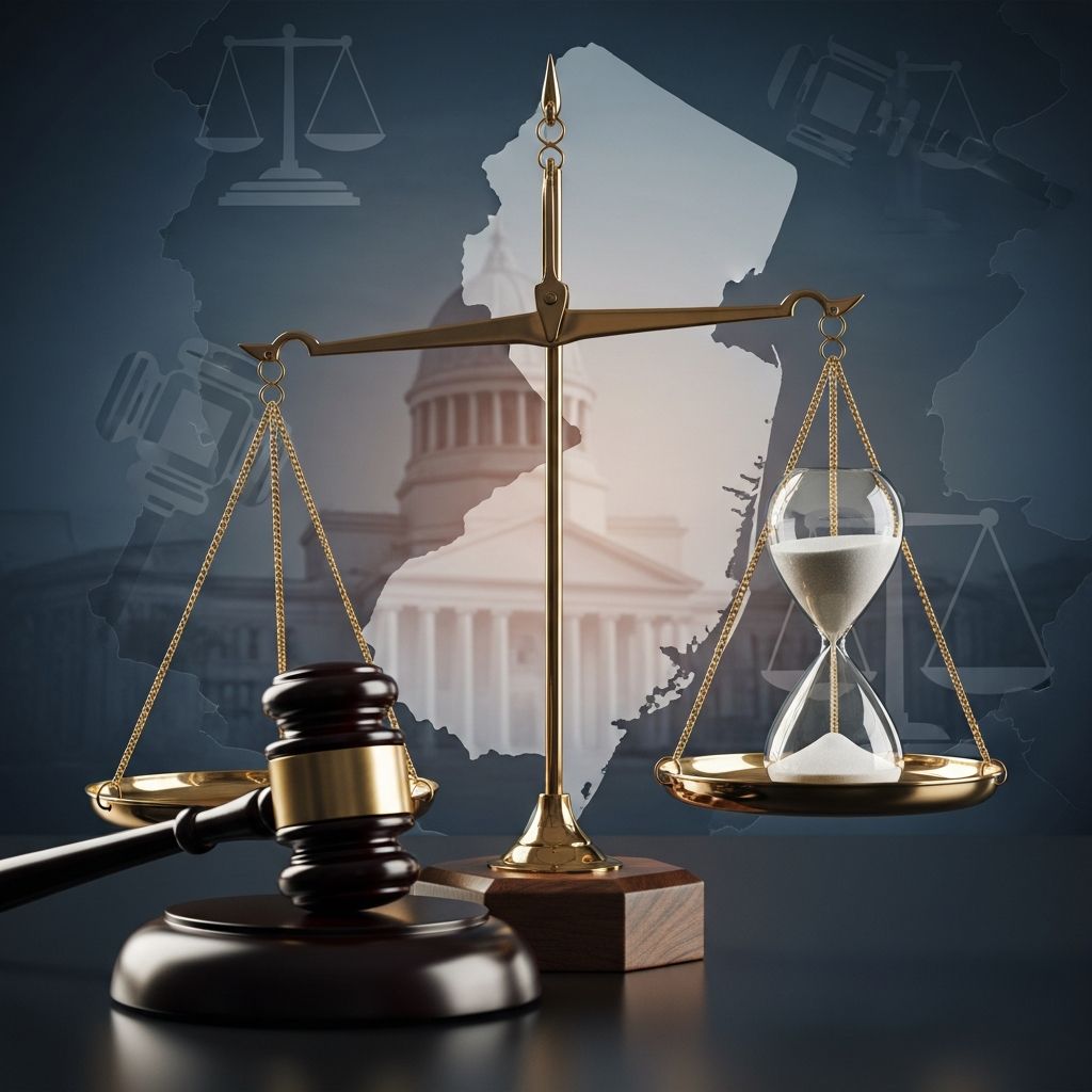 Understand New Jersey’s key civil filing deadlines, common exceptions, and how limitation periods can affect your right to sue.