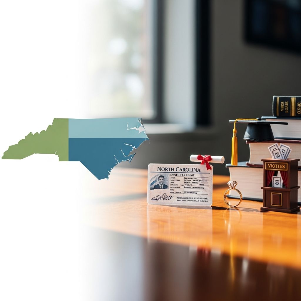 Understanding age limits for marriage, consent, majority, and more in North Carolina law.