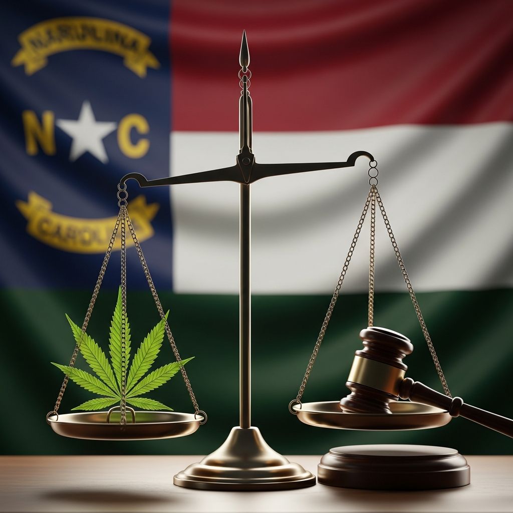Understand how North Carolina criminalizes marijuana possession, sale, and cultivation — and what penalties and defenses may apply.