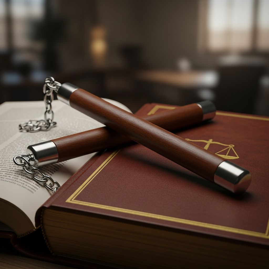 Understand how U.S. law treats nunchucks, from state restrictions to self-defense rules and responsible ownership.
