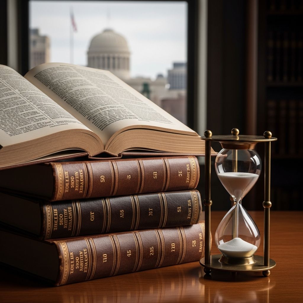 A practical guide to Ohio’s civil statute of limitations deadlines for injury, contracts, property, and more.