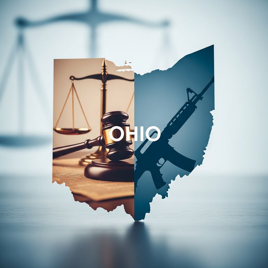 A practical, plain-language guide to Ohio gun control rules, who may possess firearms, and how weapons can be carried and used legally.