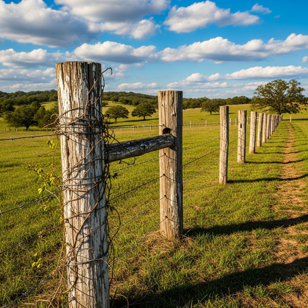 Understand Oklahoma’s property line and fence rules to avoid disputes and protect your land rights.