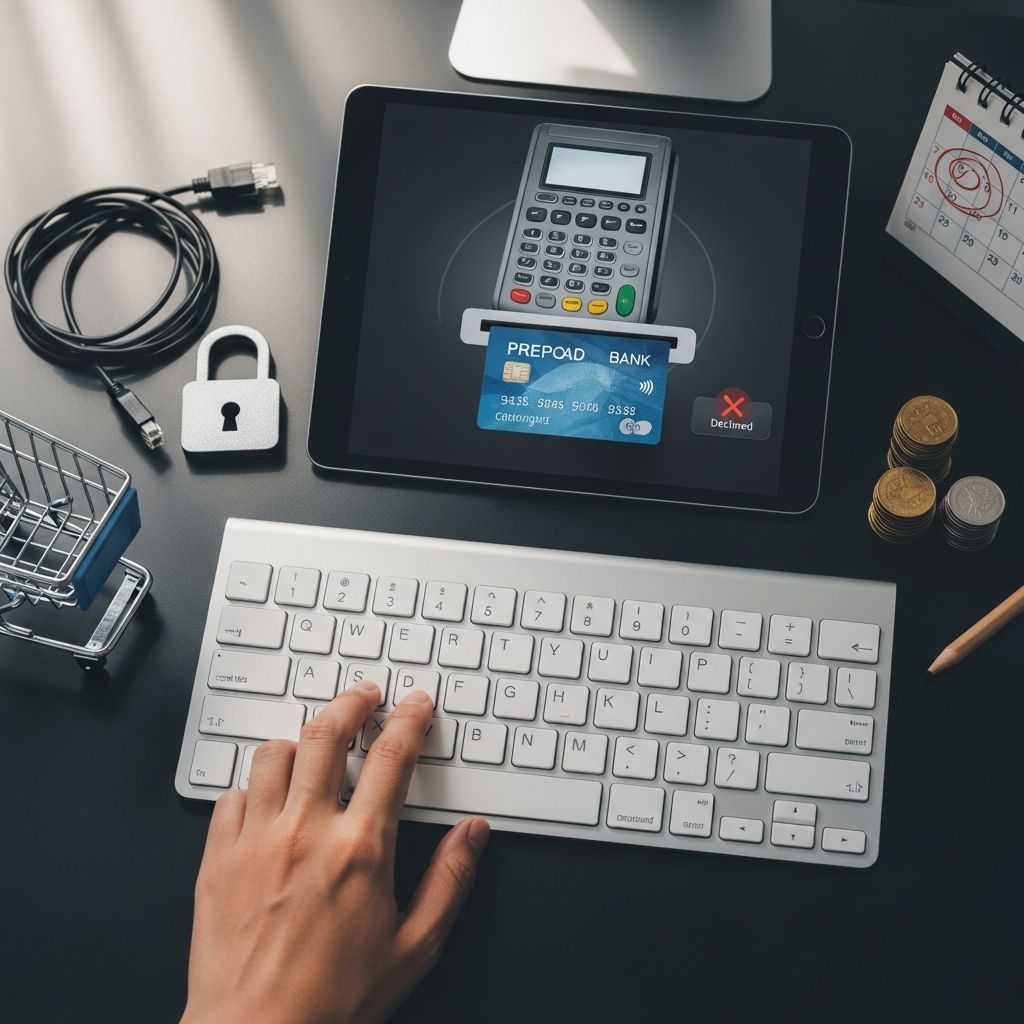 Understand the most common reasons prepaid cards fail online and how to fix or avoid declines before you click buy.