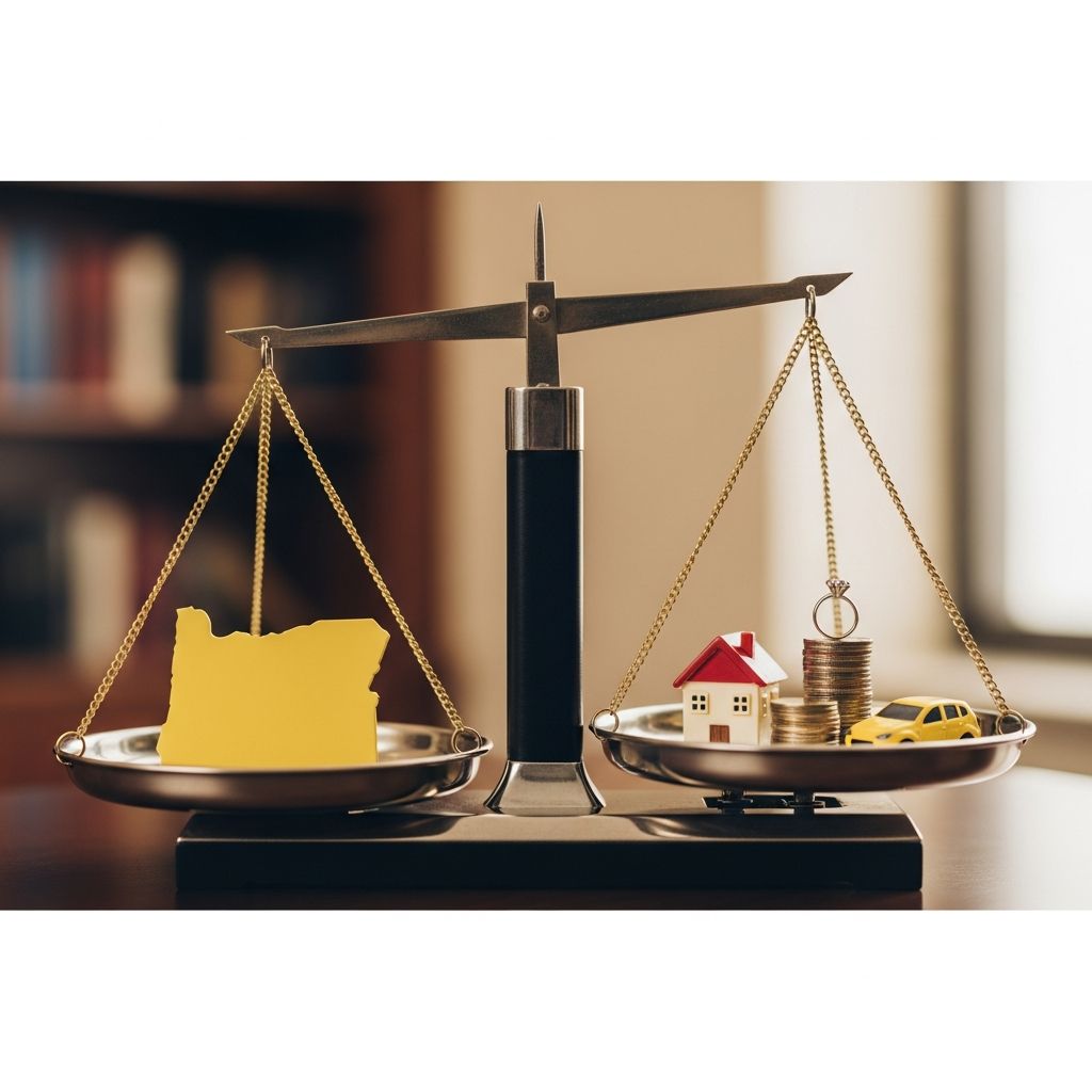 Learn how Oregon treats marital and separate property, divides assets and debts, and what to expect in divorce or legal separation.