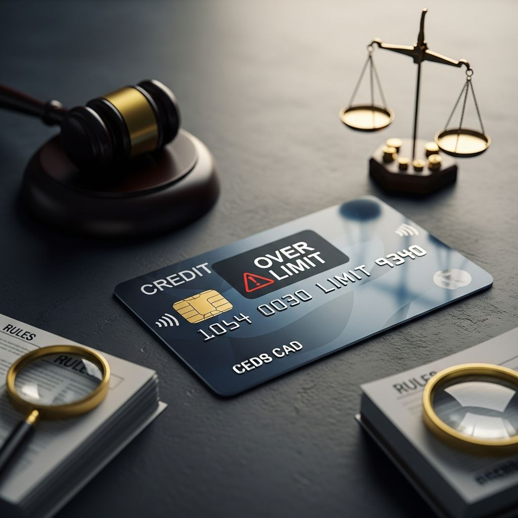 Learn what happens when you exceed your credit limit, when over-limit fees are legal, and how to challenge or prevent these charges.