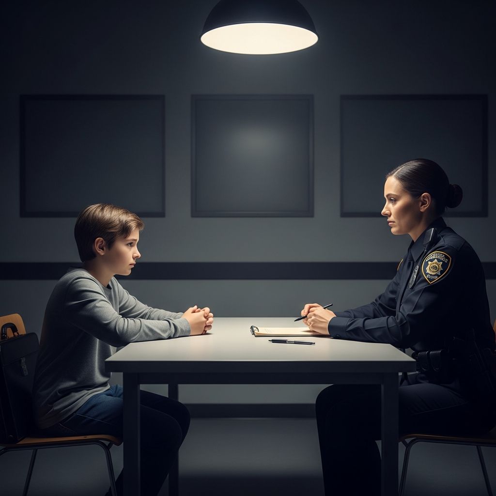 Understand how the law treats juveniles during police questioning, what rights minors have, and what parents can do to protect their children.