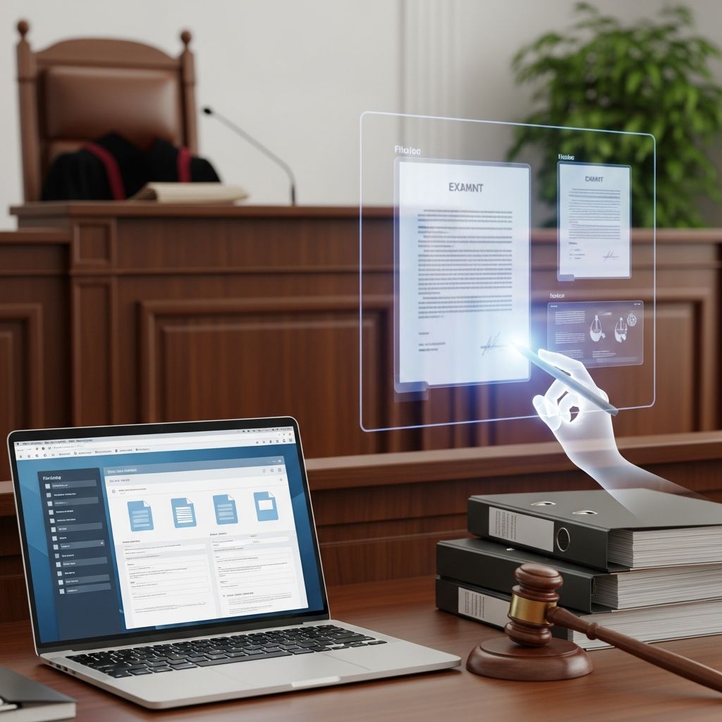 A detailed, practitioner-focused guide to preparing, formatting, and submitting digital exhibits that comply with court eFiling rules.
