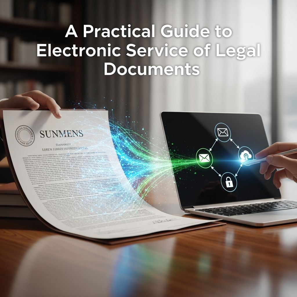 Understand how electronic service works, when it is allowed, and how to use it safely and effectively in modern litigation.