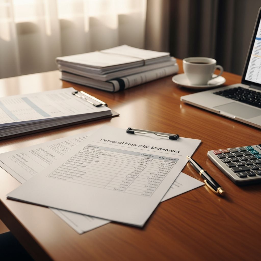 Learn how to organize your assets, debts, income, and expenses into a professional personal financial statement lenders and courts can trust.